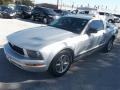 2005 Satin Silver Metallic Ford Mustang V6 Premium Coupe  photo #7