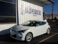 2013 Century White Hyundai Veloster   photo #1