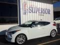 2013 Century White Hyundai Veloster   photo #6