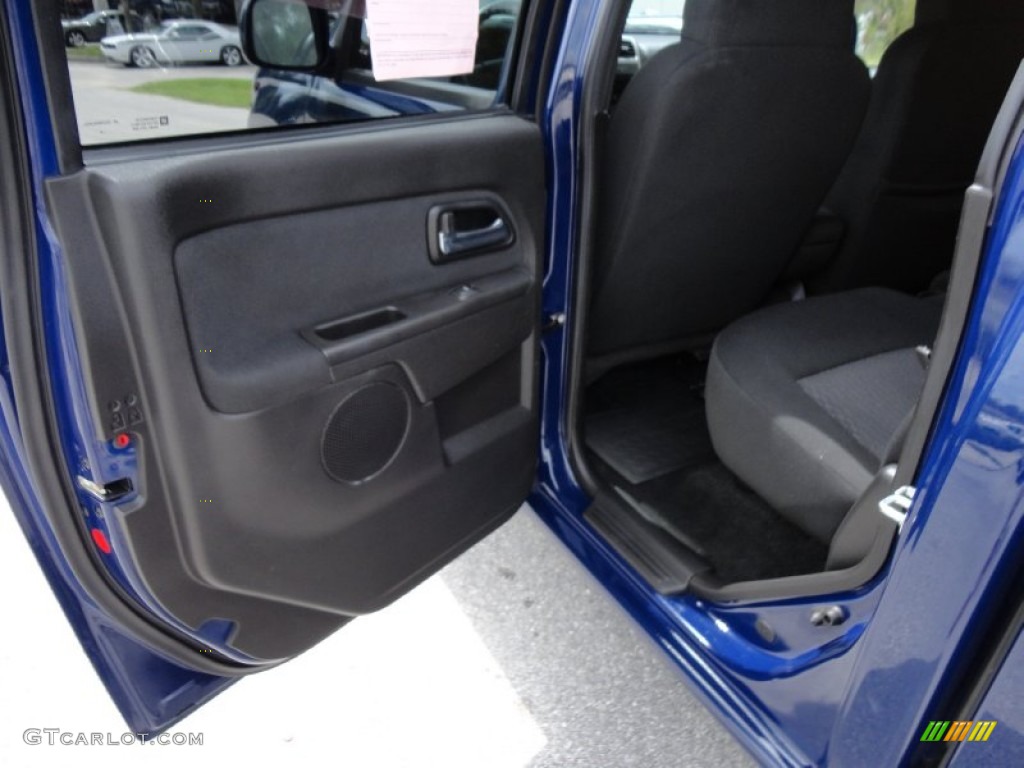2009 Colorado LT Crew Cab - Deep Navy Blue / Ebony photo #6