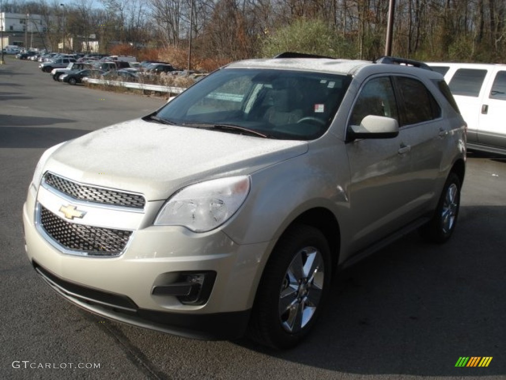 2013 Equinox LT AWD - Champagne Silver Metallic / Jet Black photo #4