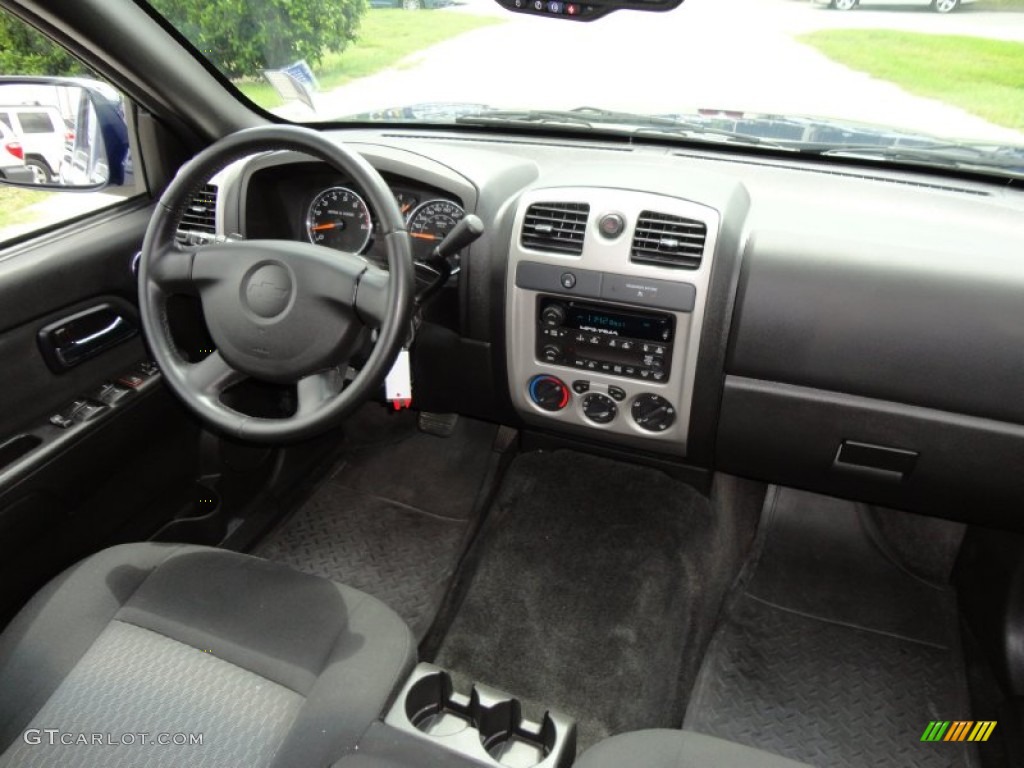 2009 Colorado LT Crew Cab - Deep Navy Blue / Ebony photo #14