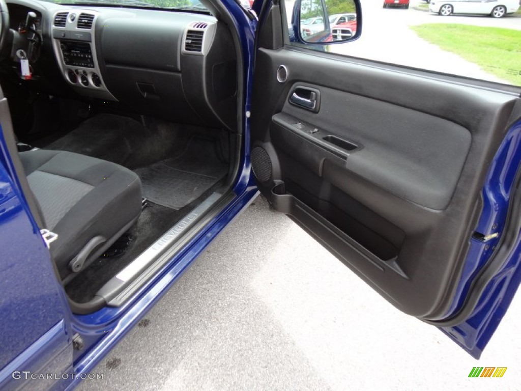 2009 Colorado LT Crew Cab - Deep Navy Blue / Ebony photo #15