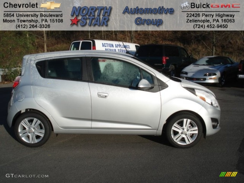 Silver Ice Chevrolet Spark