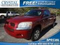 Lava Red Pearl 2008 Mitsubishi Raider LS Extended Cab