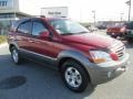 2008 Spicy Red Kia Sorento EX 4x4  photo #7