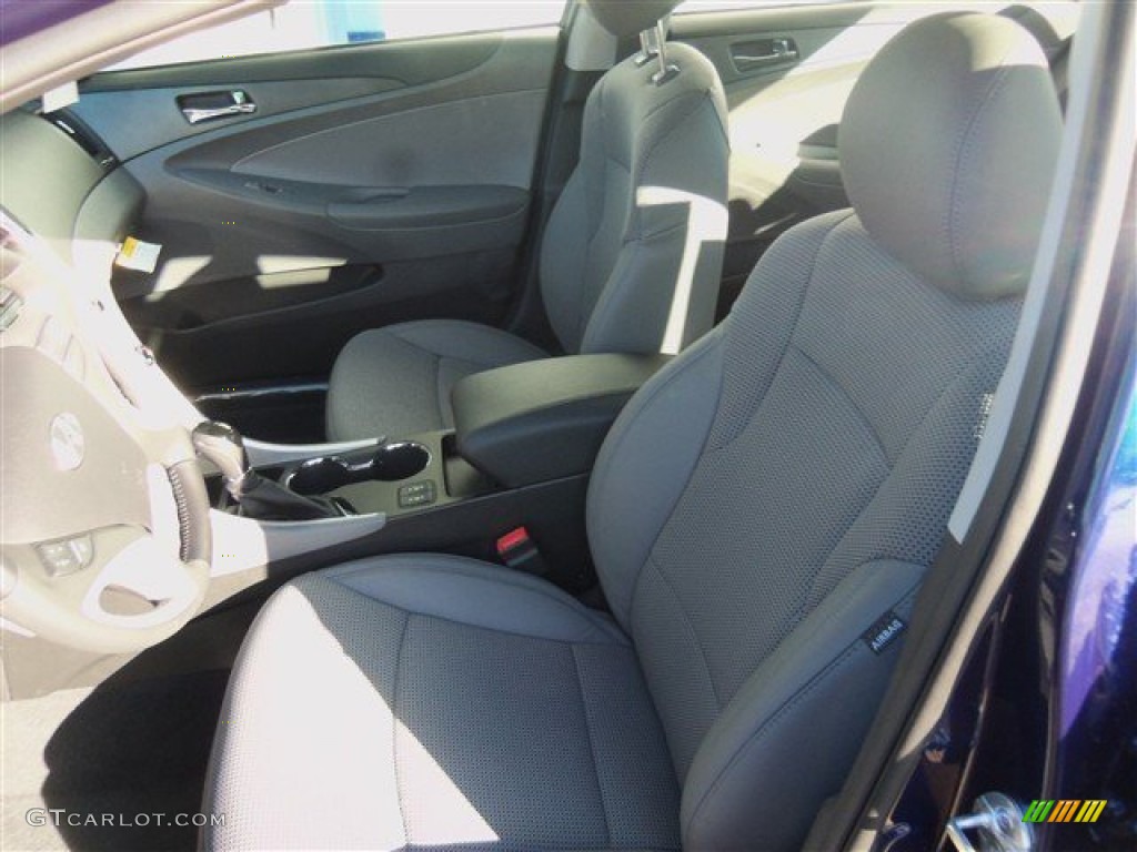 2013 Sonata SE - Indigo Night Blue / Gray photo #9