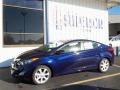 2013 Indigo Night Hyundai Elantra Limited  photo #6