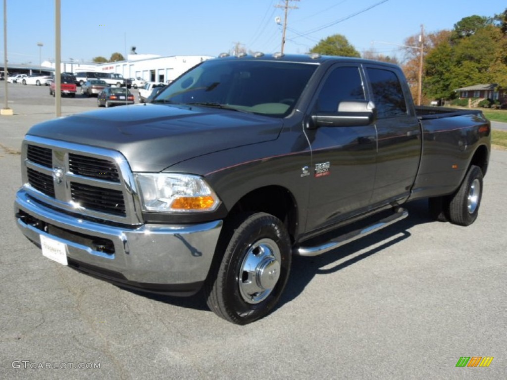 2011 Ram 3500 HD ST Crew Cab 4x4 Dually - Mineral Gray Metallic / Dark Slate Gray/Medium Graystone photo #1