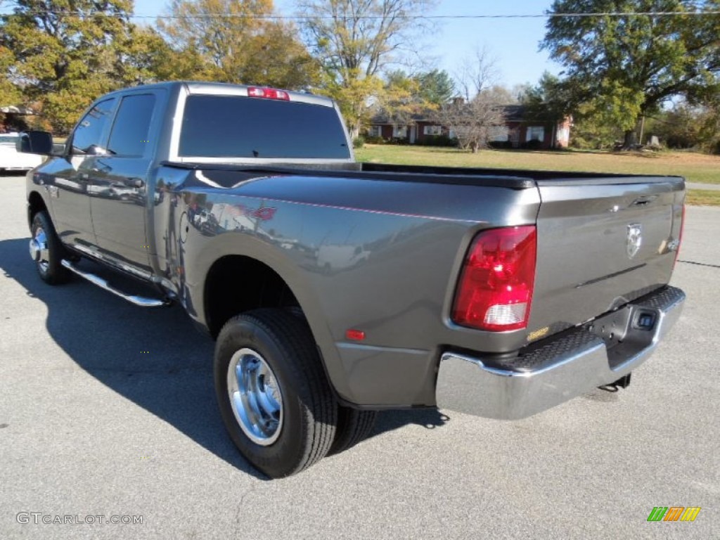 2011 Ram 3500 HD ST Crew Cab 4x4 Dually - Mineral Gray Metallic / Dark Slate Gray/Medium Graystone photo #4