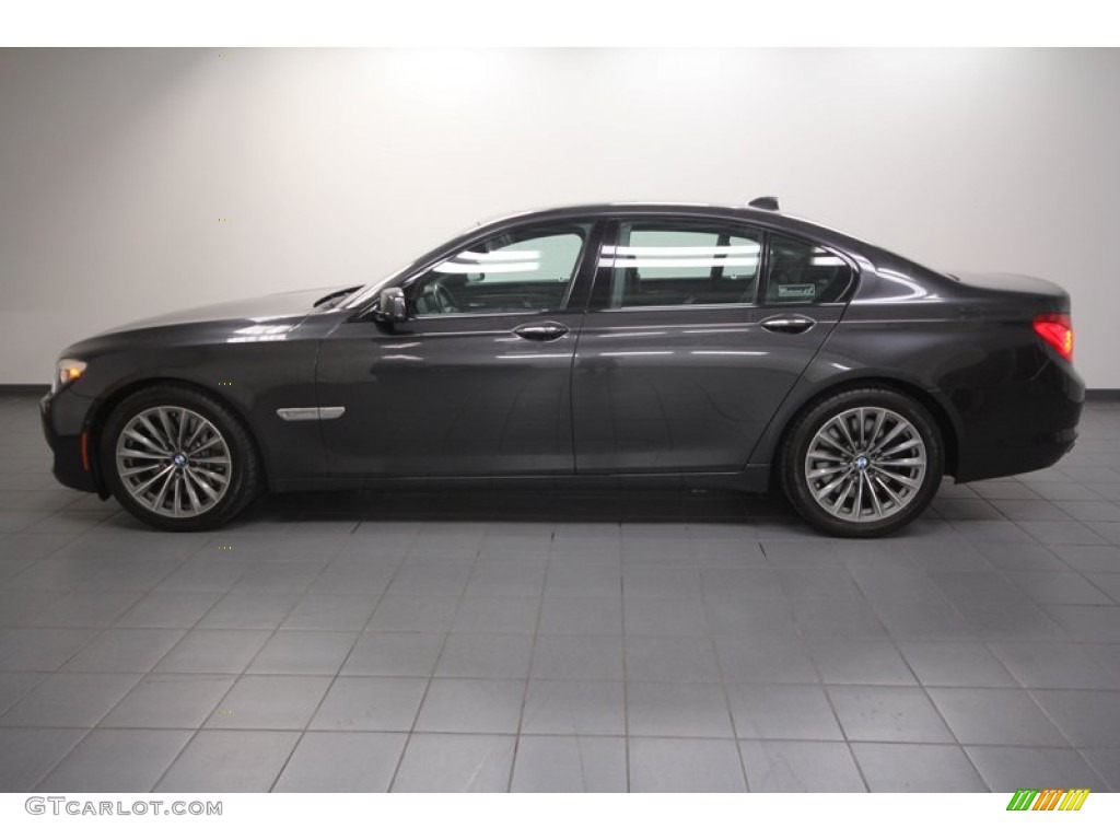 Dark Graphite Metallic 2009 BMW 7 Series 750i Sedan Exterior Photo #73337286