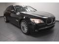 Jet Black 2009 BMW 7 Series 750i Sedan