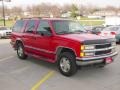 1996 Victory Red Chevrolet Tahoe LT 4x4  photo #9