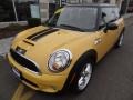 2008 Mellow Yellow Mini Cooper S Hardtop  photo #1