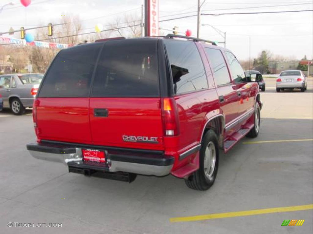 1996 Tahoe LT 4x4 - Victory Red / Gray photo #24