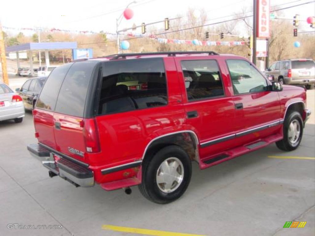 1996 Tahoe LT 4x4 - Victory Red / Gray photo #25