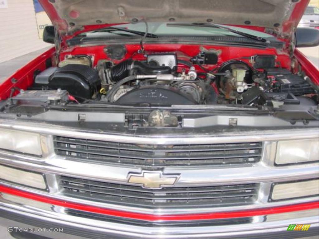 1996 Tahoe LT 4x4 - Victory Red / Gray photo #28