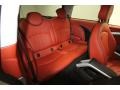 2007 Mini Cooper Lounge Redwood Interior Rear Seat Photo