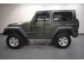 2007 Jeep Green Metallic Jeep Wrangler Rubicon 4x4  photo #2