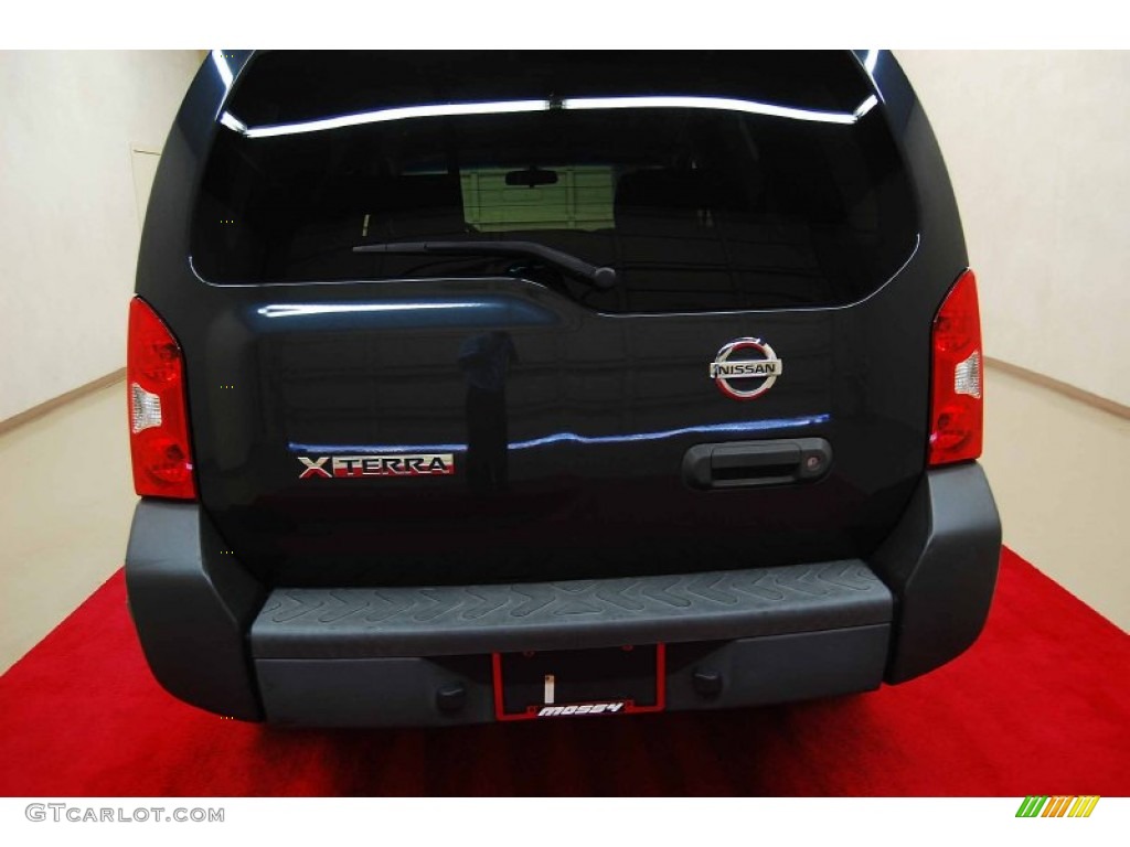 2008 Xterra X - Night Armor Dark Gray / Steel/Graphite photo #5