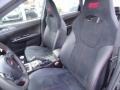 Front Seat of 2012 Impreza WRX STi 4 Door