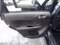 STi Black Alcantara/Carbon Black 2012 Subaru Impreza WRX STi 4 Door Door Panel