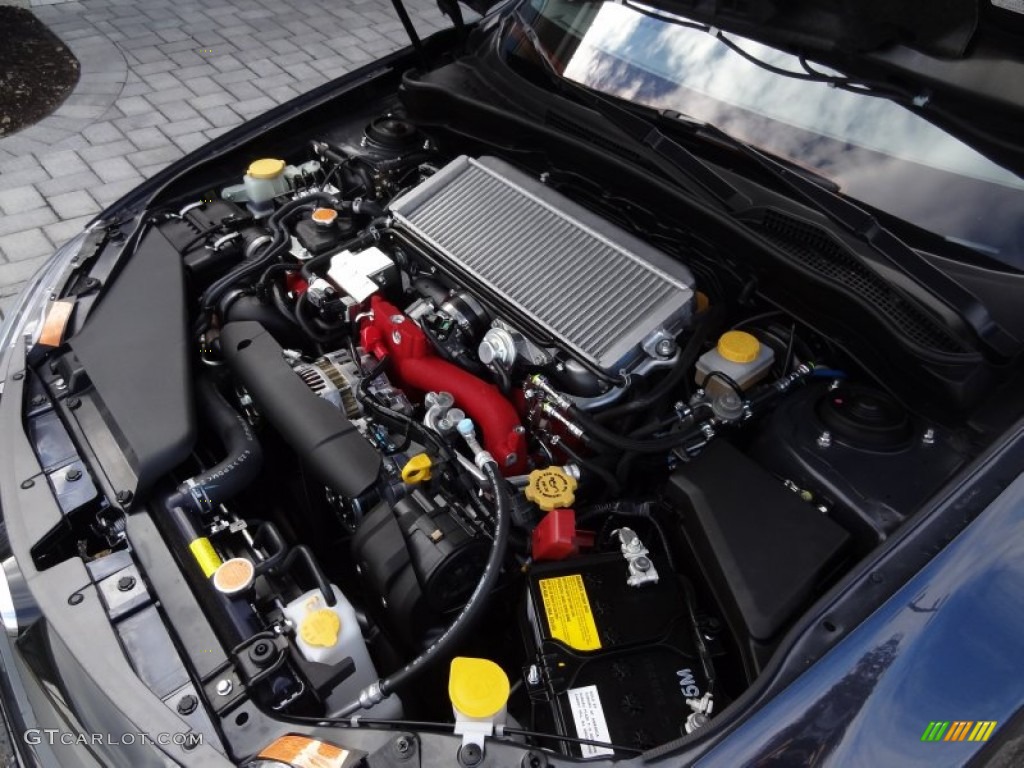 2012 Subaru Impreza WRX STi 4 Door 2.5 Liter STi Turbocharged DOHC 16-Valve DAVCS Flat 4 Cylinder Engine Photo #73341615