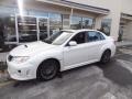 2012 Satin White Pearl Subaru Impreza WRX Premium 4 Door  photo #2