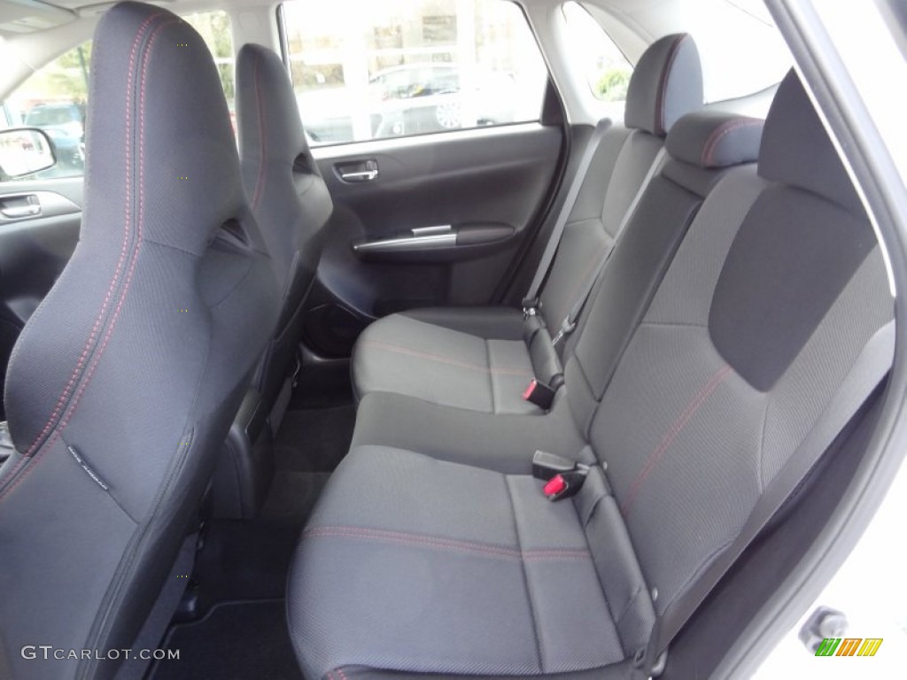 2012 Subaru Impreza WRX Premium 4 Door Rear Seat Photo #73341993