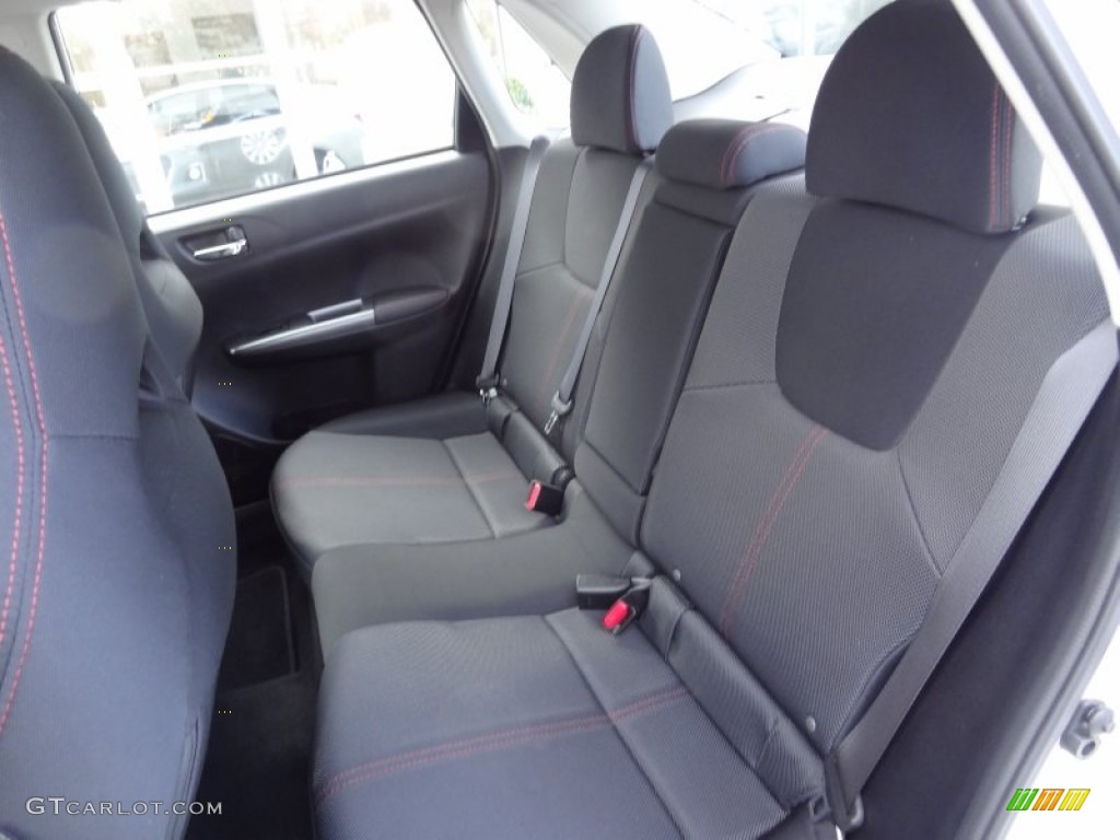2012 Subaru Impreza WRX Premium 4 Door Rear Seat Photo #73342005