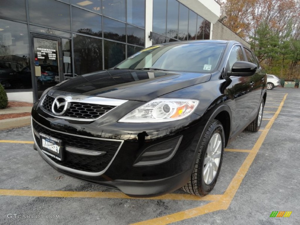 2010 CX-9 Touring AWD - Brilliant Black / Sand photo #1