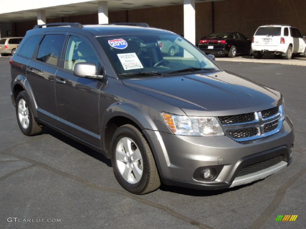 2012 Journey SXT AWD - Storm Grey Pearl / Black photo #1