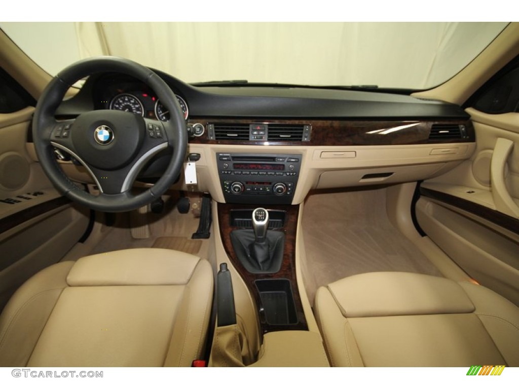 2010 3 Series 335i Sedan - Monaco Blue Metallic / Beige photo #4