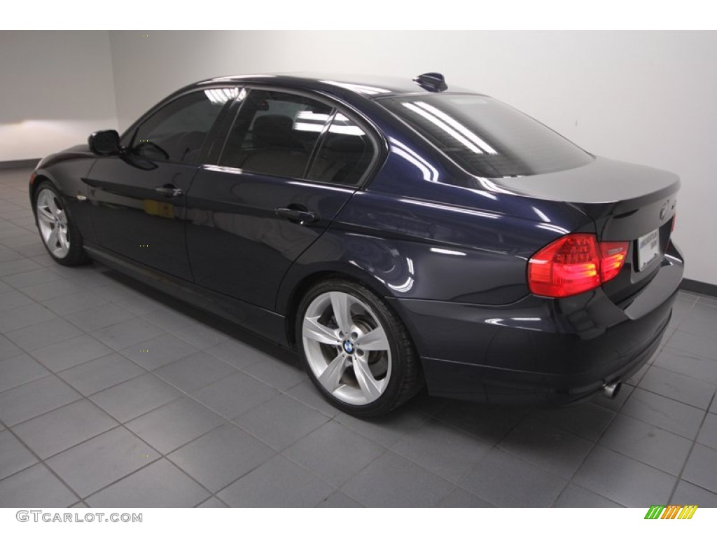 2010 3 Series 335i Sedan - Monaco Blue Metallic / Beige photo #5