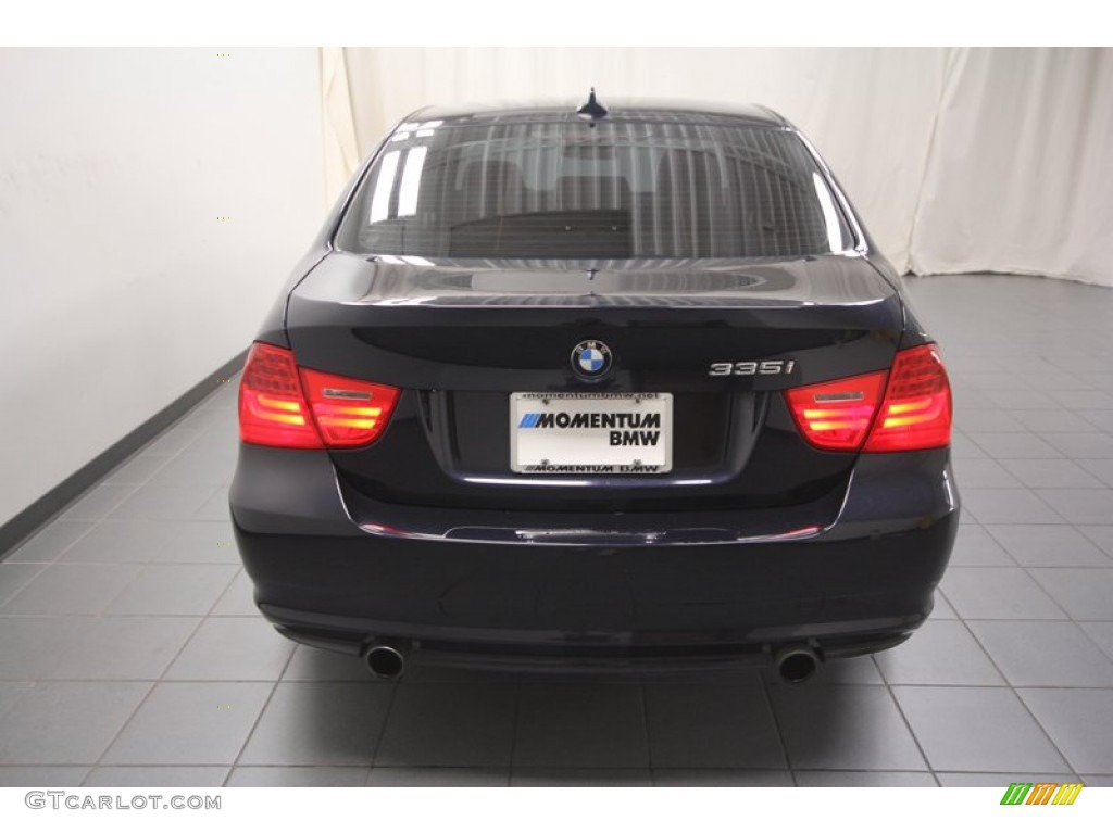2010 3 Series 335i Sedan - Monaco Blue Metallic / Beige photo #12