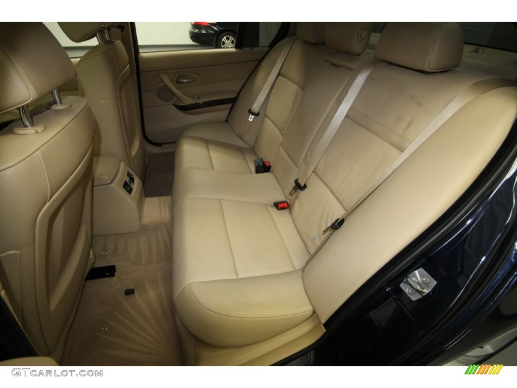 2010 3 Series 335i Sedan - Monaco Blue Metallic / Beige photo #14
