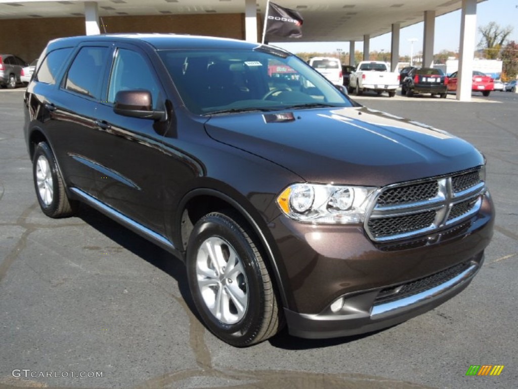 2013 Durango SXT - Rugged Brown Pearl / Black photo #1