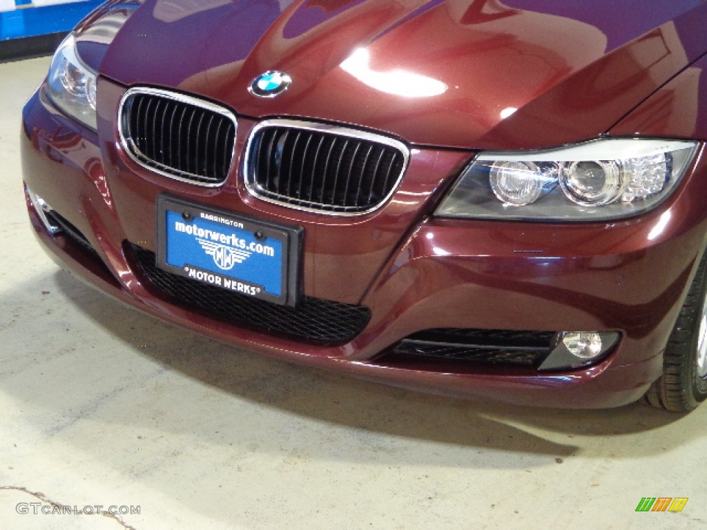 2009 3 Series 328xi Sedan - Barbara Red Metallic / Chestnut Brown Dakota Leather photo #5