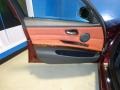 Chestnut Brown Dakota Leather Door Panel Photo for 2009 BMW 3 Series #73345398