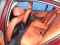Chestnut Brown Dakota Leather Rear Seat Photo for 2009 BMW 3 Series #73345532
