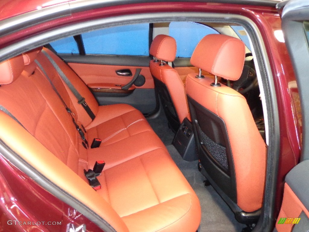 2009 3 Series 328xi Sedan - Barbara Red Metallic / Chestnut Brown Dakota Leather photo #23
