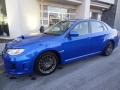 2012 WR Blue Mica Subaru Impreza WRX 4 Door  photo #2