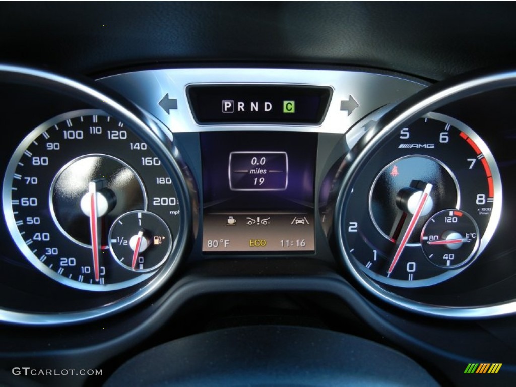 2013 Mercedes-Benz SL 63 AMG Roadster Gauges Photo #73348484