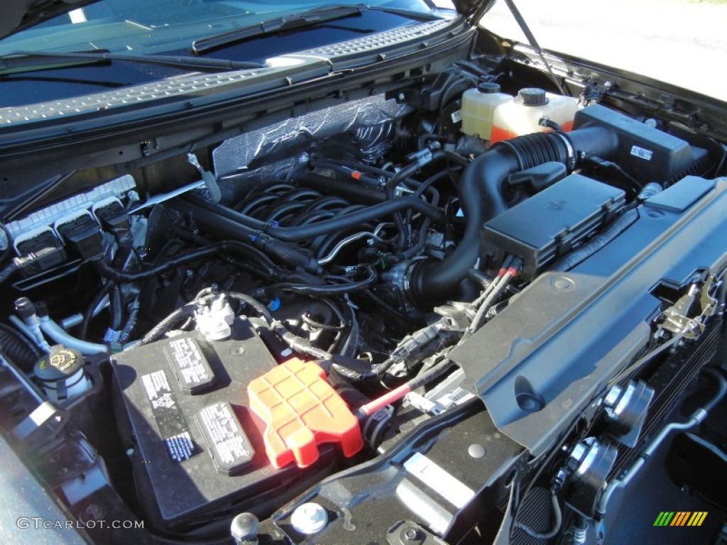 2013 Ford F150 STX Regular Cab 4x4 5.0 Liter Flex-Fuel DOHC 32-Valve Ti-VCT V8 Engine Photo #73348487