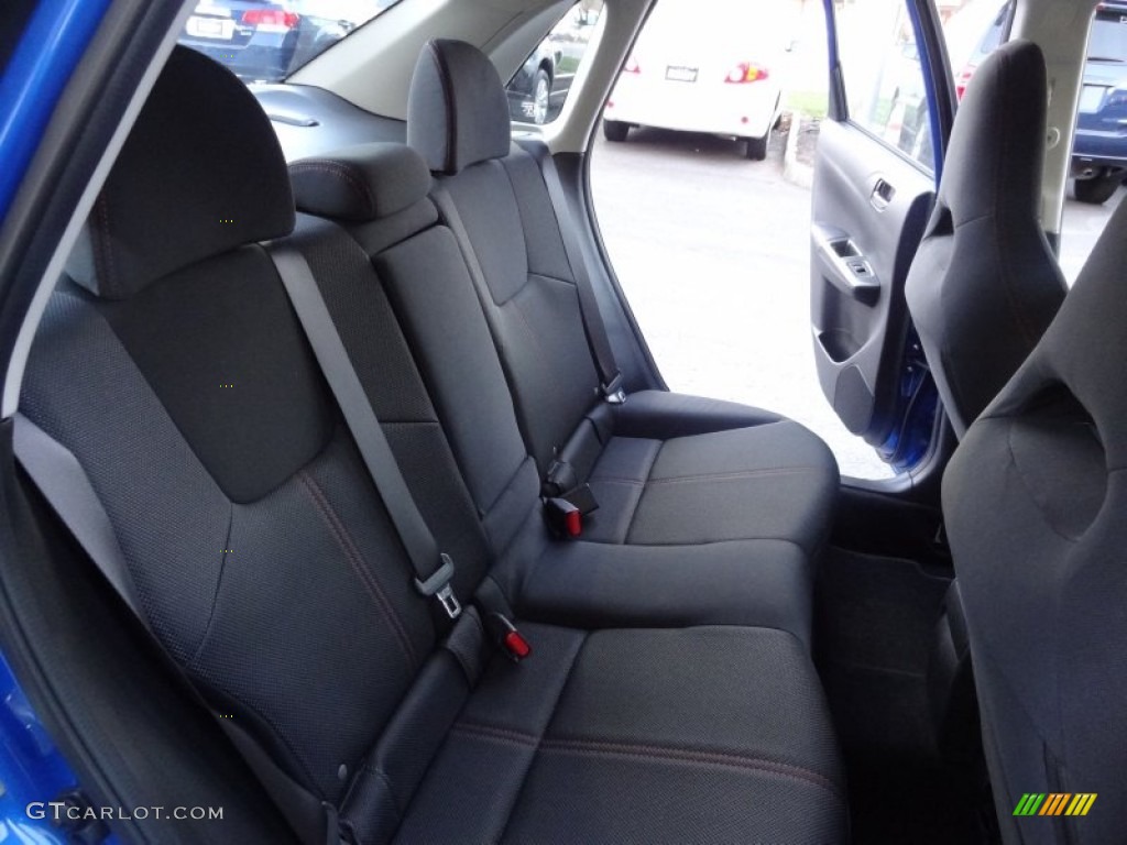 WRX Carbon Black Interior 2012 Subaru Impreza WRX 4 Door Photo #73348802