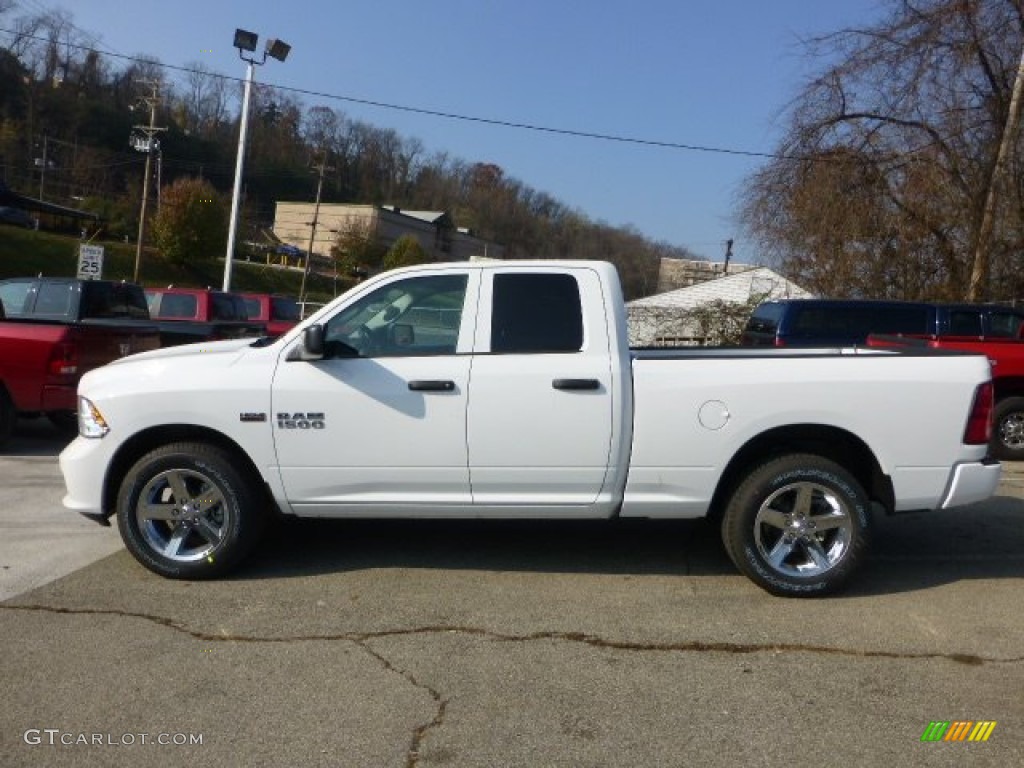 Bright White 2013 Ram 1500 Express Quad Cab 4x4 Exterior Photo #73349111