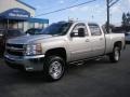 Silver Birch Metallic 2008 Chevrolet Silverado 2500HD LTZ Crew Cab 4x4