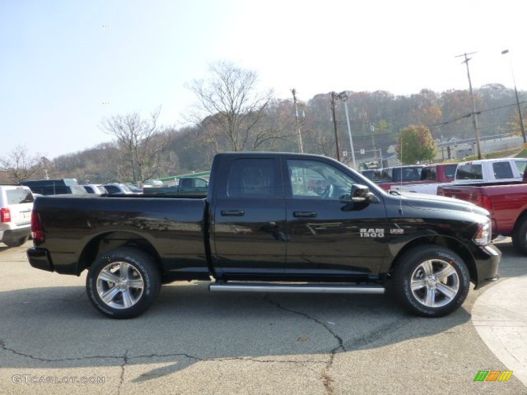 Black 2013 Ram 1500 Sport Quad Cab 4x4 Exterior Photo #73349588