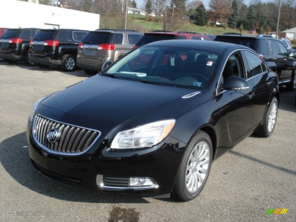 Black Onyx 2013 Buick Regal Turbo Exterior Photo #73349615