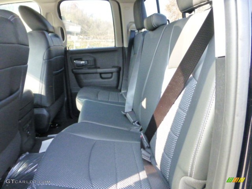 2013 Ram 1500 Sport Quad Cab 4x4 Rear Seat Photo #73349774